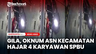 Gila, 4 Karyawan Spbu Dihajar Oknum Asn Kecamatan Parengan, Diduga Nggak Sabar Mengantri