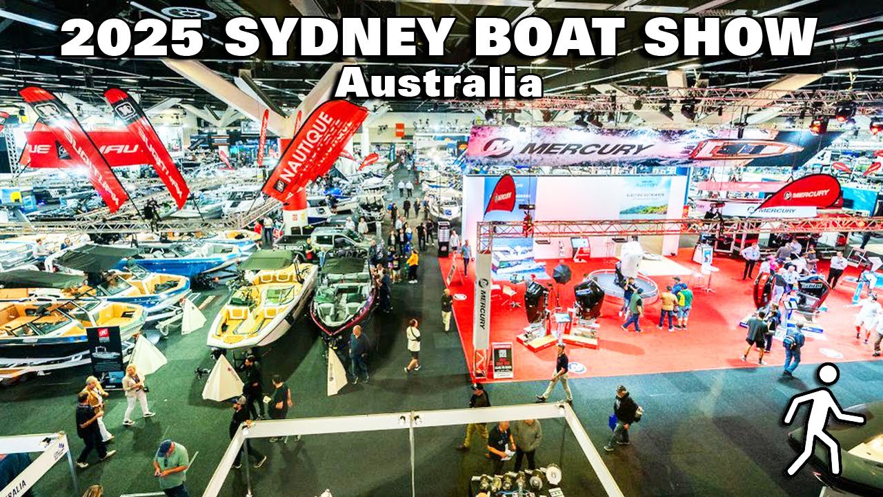 🚤 2025 Sydney Boat Show WALKTHROUGH | Sydney Showground, Olympic Park | Boats, Gear & More!