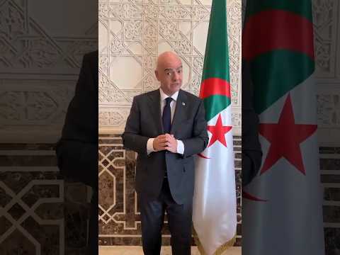 انفانتينو يشكر الجزائر و يقول وان تو ثري فيفا لالجيري 
