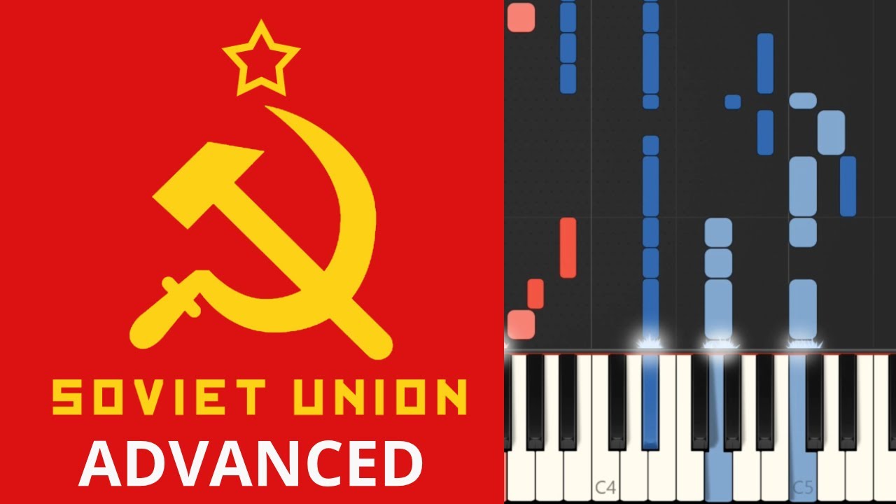 USSR Anthem / Soviet Anthem | ADVANCED Piano Cover by JohnnyMusic - YouTube