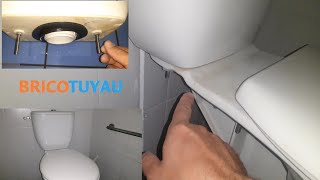 Réparer une fuite réservoir wc