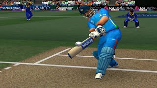 World Cup 2011 Final | MS Dhoni's 91* off 79 vs Sri Lanka | EA Sports Cricket 07 screenshot 2