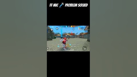 FF Mic Problem Solved 😱 | 100% Working Trick!