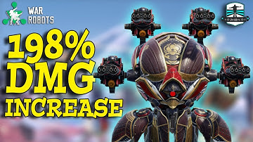 [WR] AMAZING FIRE POWER - Khepri MK3 Setup & Huge 198% DMG Increase | War Robots