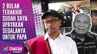 Kesedihan Sammy Simorangkir Saat Lepas Kepulangan Sang Ayah Di Prosesi Tutup Peti  Cumistory