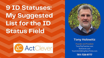 9 ID Statuses for Act CRM: My Suggested List for the ID Status Field