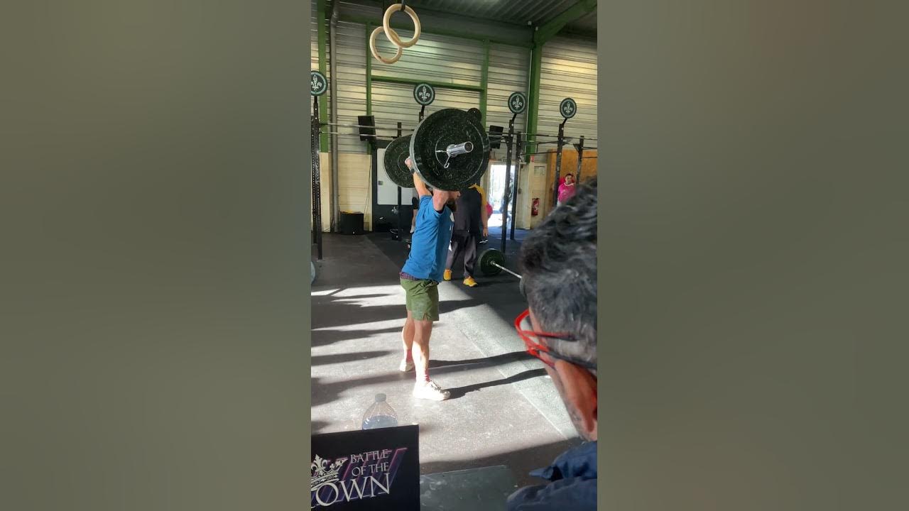 Battle of the crown 7 indiv final wod 6. Master40 2022. YouTube