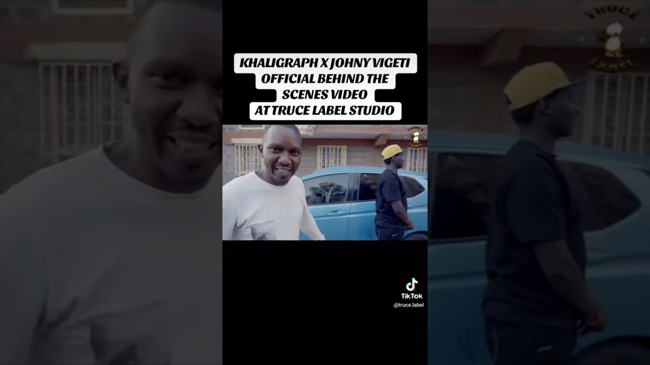 Khaligraph na Vigeti behind the scenes hatarii 🔥 