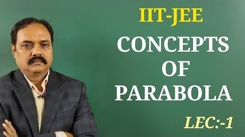CONCEPTS OF PARABOLA -- VIKAS RAHI