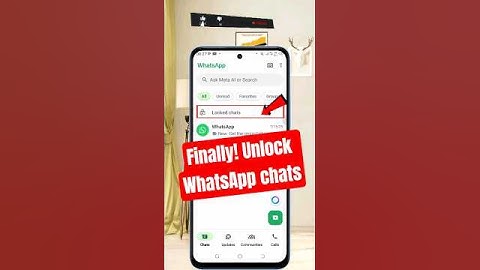 How to unlock WhatsApp locked chats. #WhatsApp #WhatsAppTips #TechTips #UnlockWhatsApp