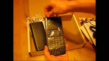 TI-Nspire CX CAS Unboxing