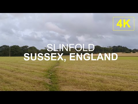 SUSSEX, UK | English Countryside Paths l 4K Walk