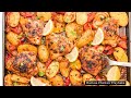 Harissa Chicken Traybake