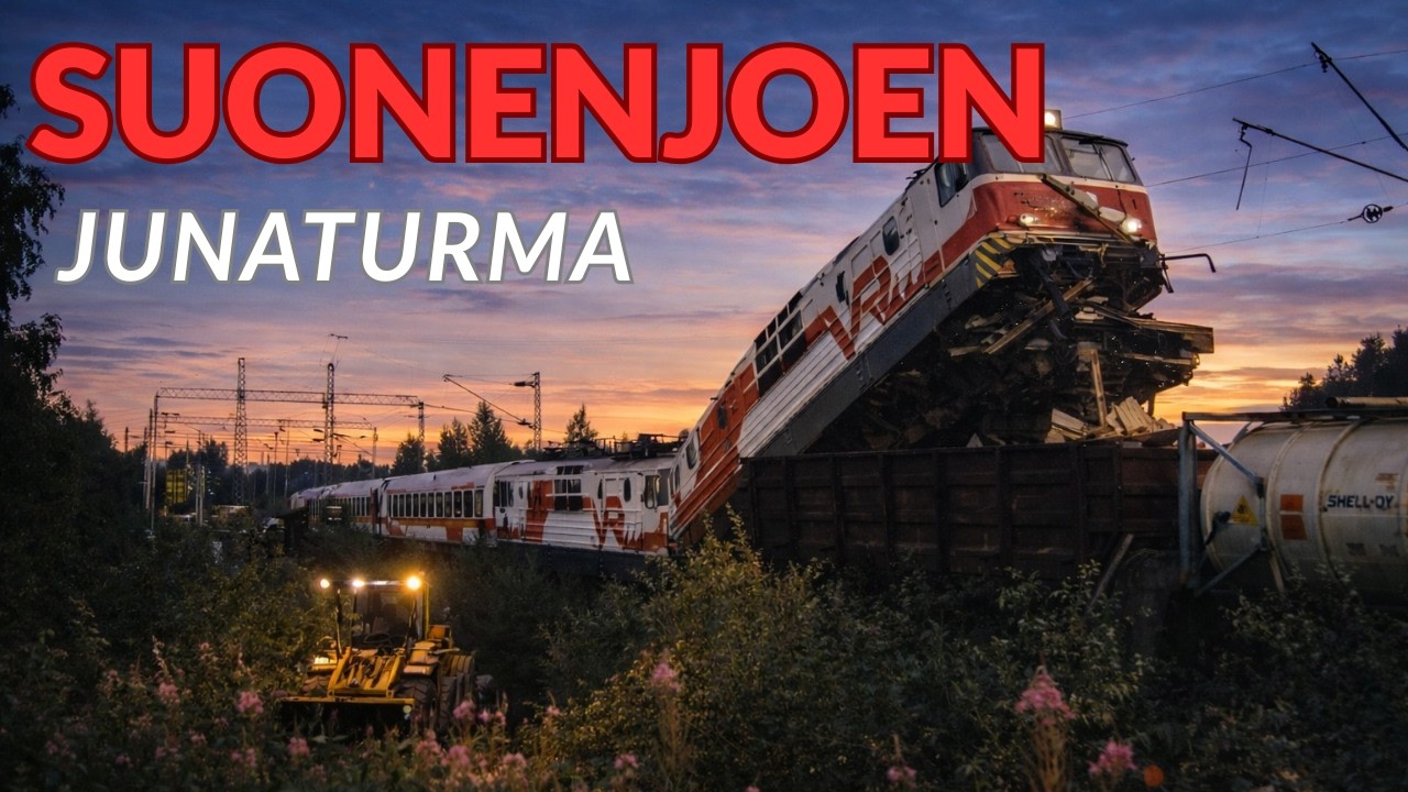 Suonenjoen junaturma & Ratatyömies joka menetti henkensä | Onnettomuuksia vuosien takaa