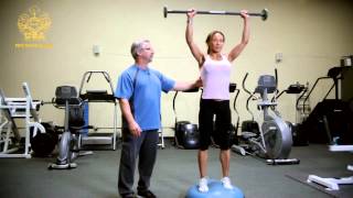 Oddo's Angle: Shoulder Tri-Set on Bosu Ball