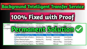 How to fix "missing BITS service in windows 10"? #Solved || COMPUTER MASTER