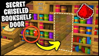 Cara Membuat PINTU RAHASIA Dari Chiseled Bookshelf Di Minecraft 1.20!