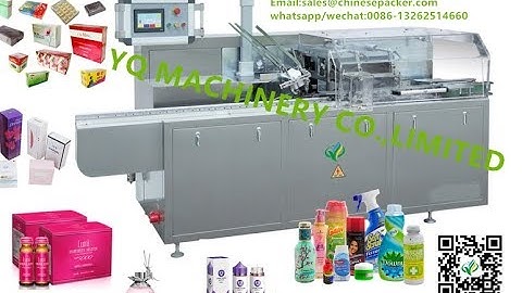 automatic bottle and blister boxing  machine testing video with manual folding equipment