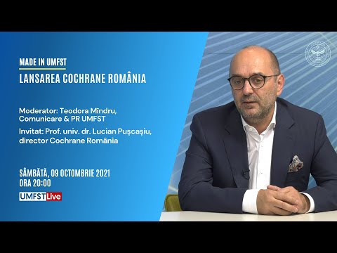 Made in UMFST - Lansarea Cochrane România