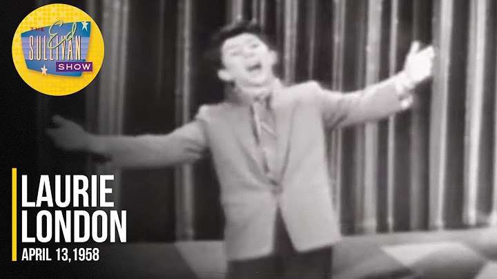 He's Got the Whole World in His Hands Live version - Live performance video thumbnail