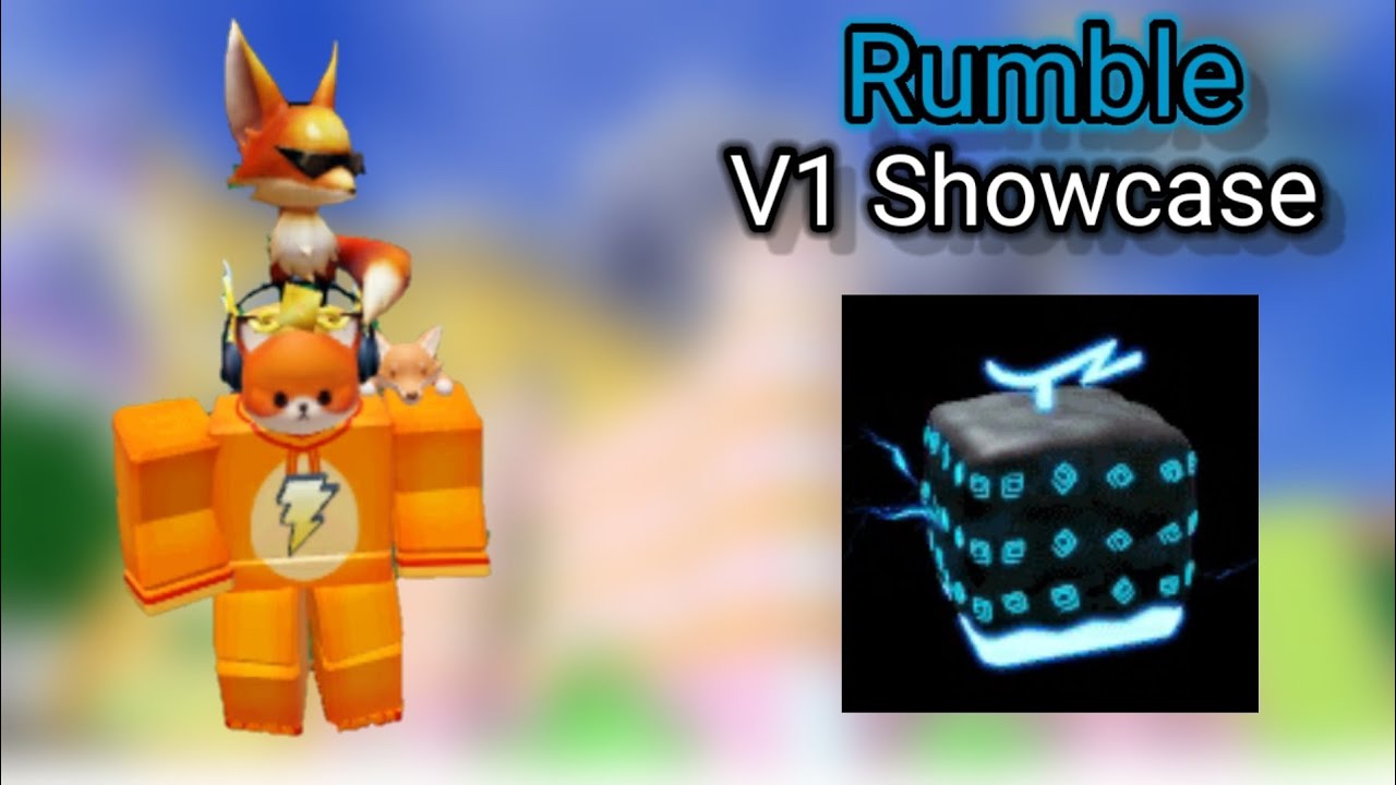 *Rumble V1 Showcase* In Blox Fruits 