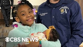 10-year-old helps deliver her mom's baby