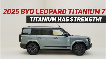 2025 BYD Leopard Titanium 7 Plug-In Hybrid SUV Review 