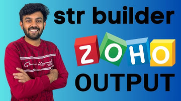 String Builder | ZOHO Round-1 Output Question | Ep-11 | Tamil | code io