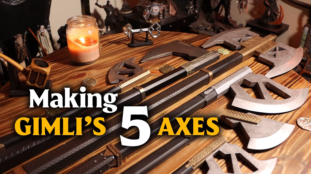 Making Gimli s Axes With 3D Printing Elegoo Saturn 2 YouTube Making gimli s axes with 3d printing elegoo saturn 2 youtube