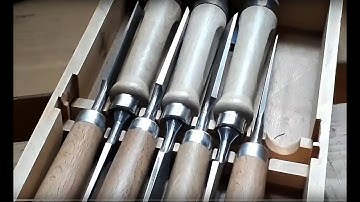 Lidl chisels, refining the sides for dovetails