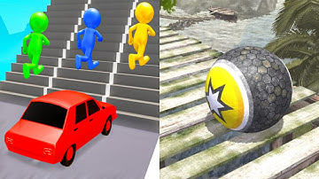 Shape-shifting VS Rollance Adventure Balls - All Level Gameplay Walkthrough Android iOS Ep1