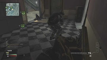 MW3 - search and destroy funny round, ninja defuse undeground
