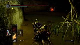 Dark Souls | Pyromancy: Poison Mist and Tattered Cloth armor set, starting from Blighttown bonfire