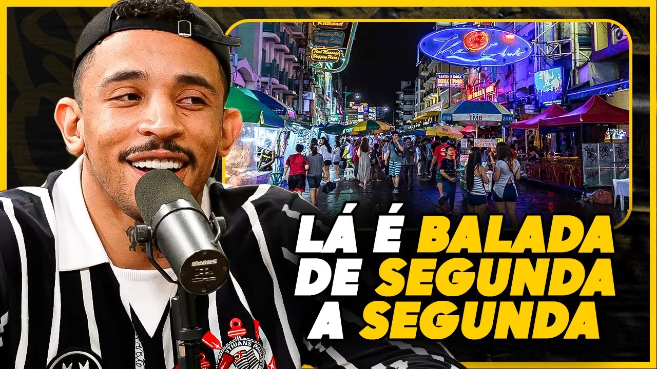 COMO É VIVER na TAILÂNDIA SENDO LUTADOR?