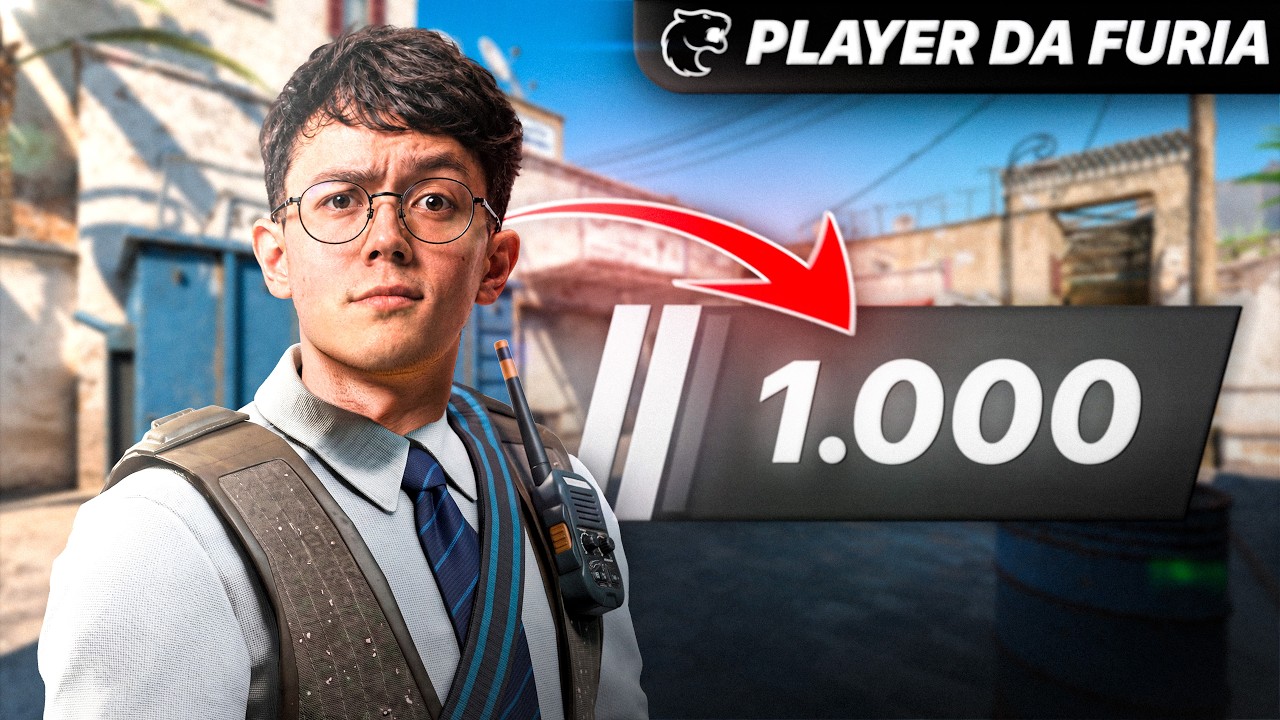 UM JOGADOR DA FÚRIA NO ELO MAIS BAIXO DO CS2!