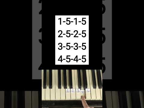 How To Play This Song On The Piano! 16 | Piano By Numbers Shorts