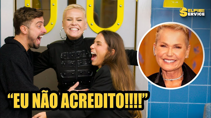 XUXA FAZ SURPRESA PRA EIKE NA LIVE DO ELIMINADO!