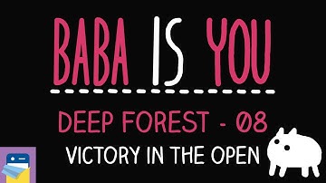 Baba Is You: Victory in the Open - Deep Forest Level 08 Walkthrough (by Arvi Teikari / Hempuli)
