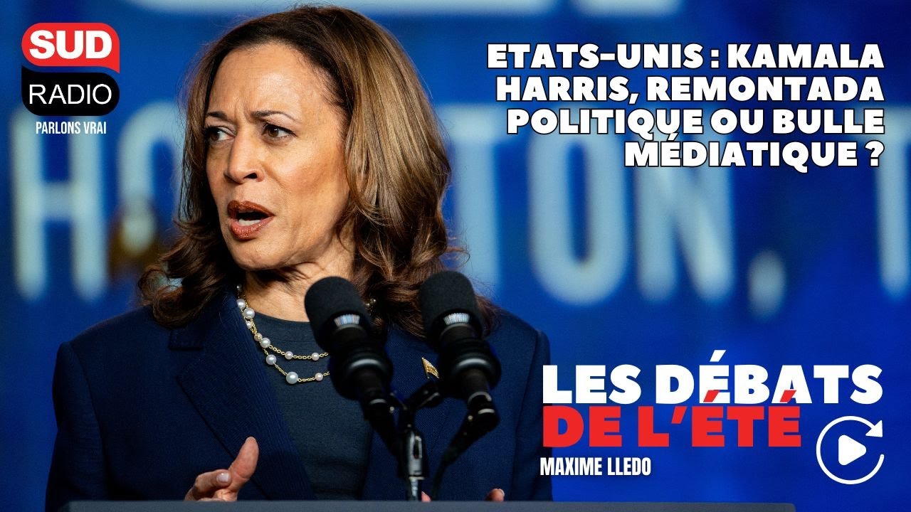 Etats-Unis : Kamala Harris, remontada politique ou bulle médiatique ?