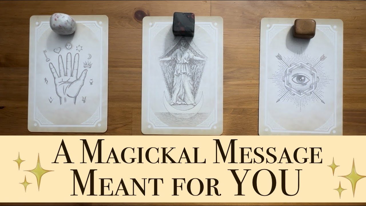 ✨A Magickal Message Meant for YOU to Hear TODAY✨ Pick a Card - Tarot Re