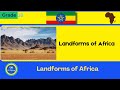 Landforms Of Africa Part 2 Geography Grade 10 Unit 1 L3 Alisprings Landforms Of Africa Part 2 Geography Grade 10 Unit 1 L3 Alisprings