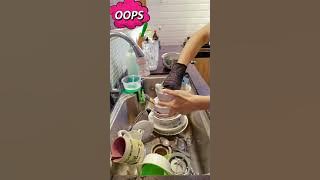 ASMR Real Sound suara unik cuci piring pekerjaan rumah daily rutin housekeeping