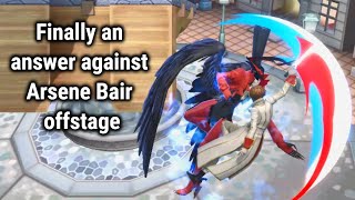 Finally an answer against Arsene Bair offstage