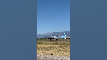 B-17 Bomber form WW2 taking flight! #shorts