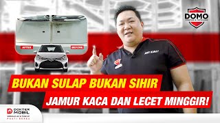 cara poles baret kaca mobil / part 1 #jegescoating #berubahsekejap #bening #sepertiyangkauminta. 