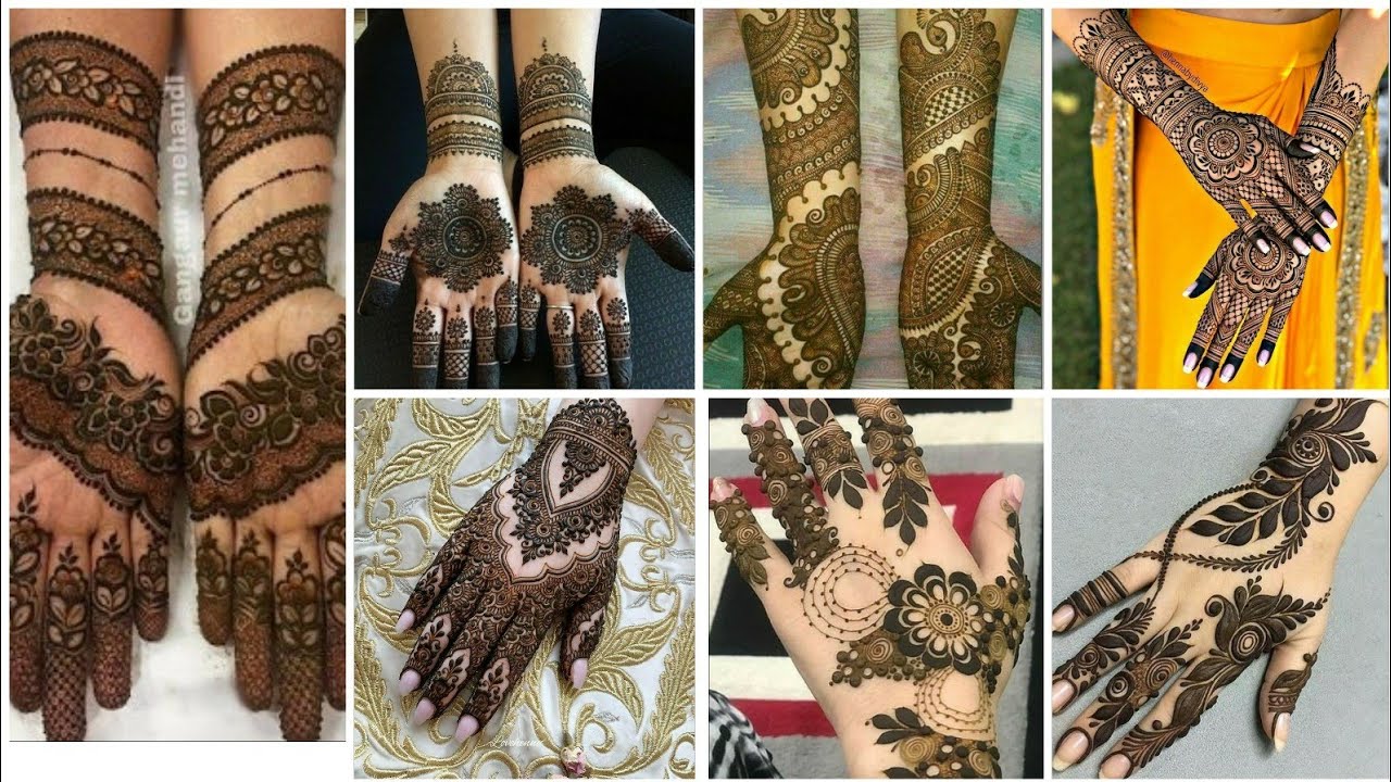 Bridal Mehndi design ideas Zainab bukhari YouTube