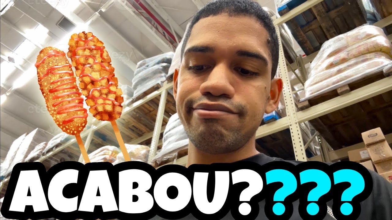 DIA DE MERCADO! CADE MEU HOT DOG COREANO??