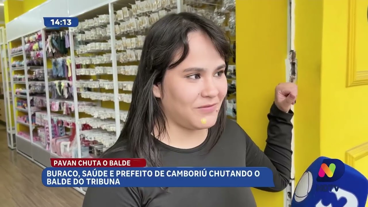 Pavan chuta o balde e comenta buracos, saúde e prefeito de Camboriú