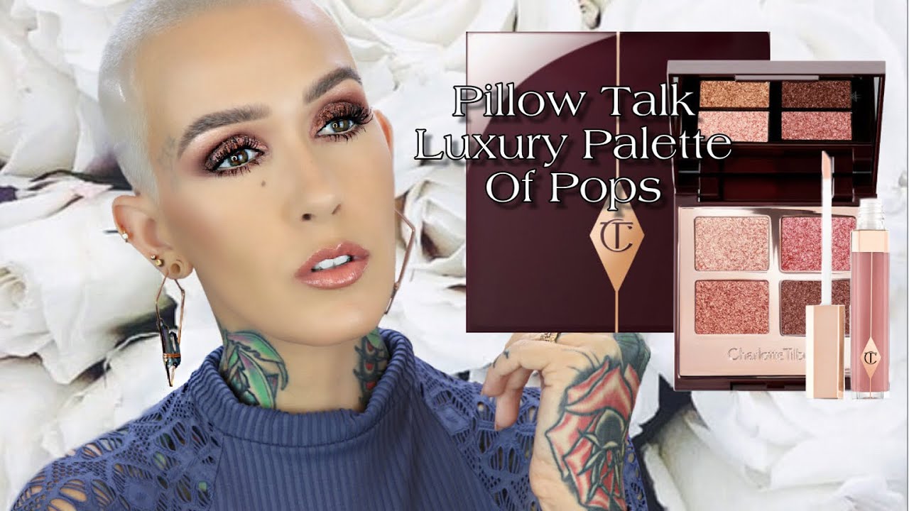 Charlotte Tilbury Pillow Talk Luxury Palette of Pops & Lip Lustre ...