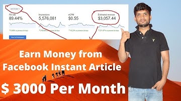 How to Earn from FACEBOOK by setting up Facebook Instant Article in 2021 -Google Adsense Alternative